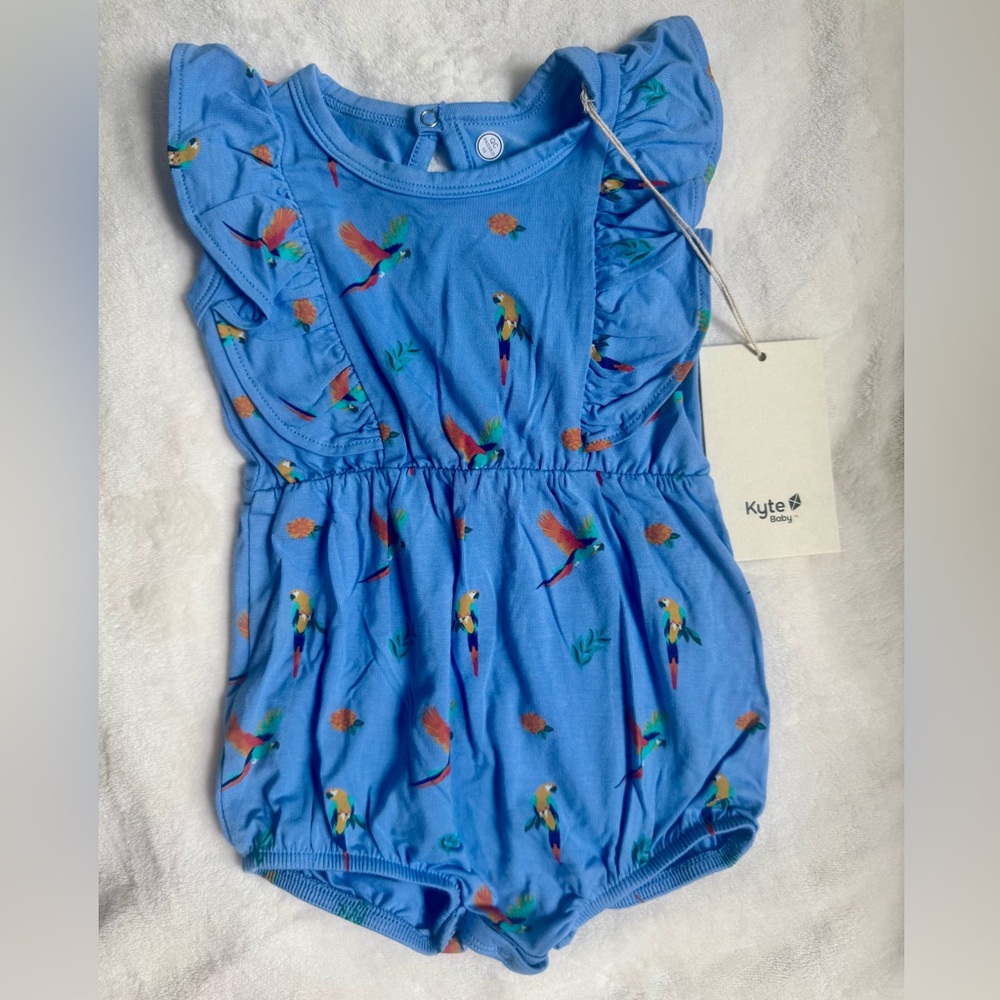 Kyte BABY Bubble Romper in Macaw